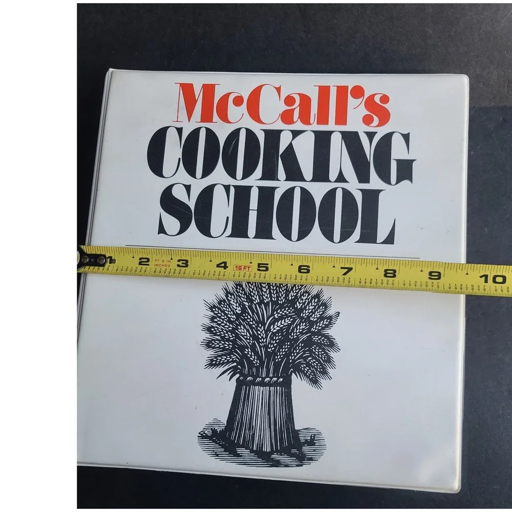 McCall's Cooking School Binder‎ #2 Vintage Recipe Book Xerox Education VIDEO